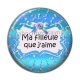 Cabochon Résine - ma filleule que j'aime