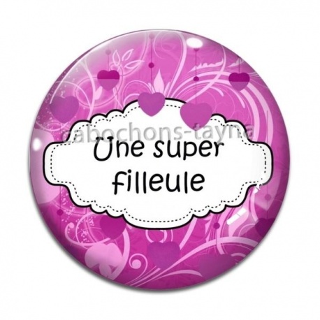 Cabochon Verre - une super filleule