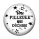 Cabochon Résine - une filleule qui déchire