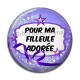 Cabochon Résine - pour ma filleule adorée