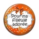 Cabochon Résine - pour ma filleule adorée