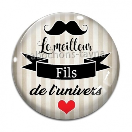 Cabochon Verre - le meilleur fils