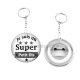 Porte clés décapsuleur - je suis un super fils