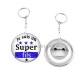 Porte clés décapsuleur - je suis un super fils