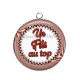 Pendentif Cabochon Argent - un fils au top