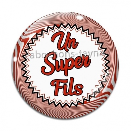 Cabochon Verre - un super fils