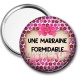 Miroir de poche - une marraine formidable