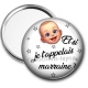 Miroir de poche - et si je t'appelais marraine