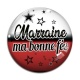 Cabochon Verre - marraine ma bonne fée