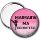 Miroir de poche - marraine ma bonne fée