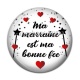 Cabochon Résine - ma marraine est ma bonne fée