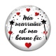 Cabochon Verre - ma marraine est ma bonne fée