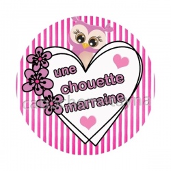 une chouette marraine