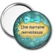 Miroir de poche - une marraine merveilleuse
