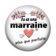 Cabochon Résine - je suis une marraine plus que parfaite