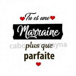 tu es une marraine plus que parfaite