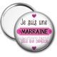 Miroir de poche - je suis une marraine plus que parfaite