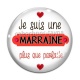 Cabochon Verre - je suis une marraine plus que parfaite