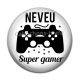 Cabochon Résine - neveu super gamer