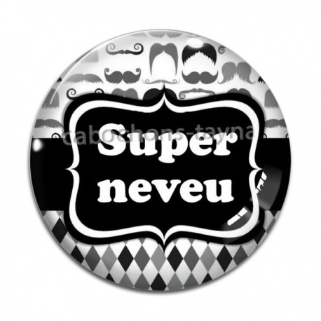Cabochon Verre - super neveu