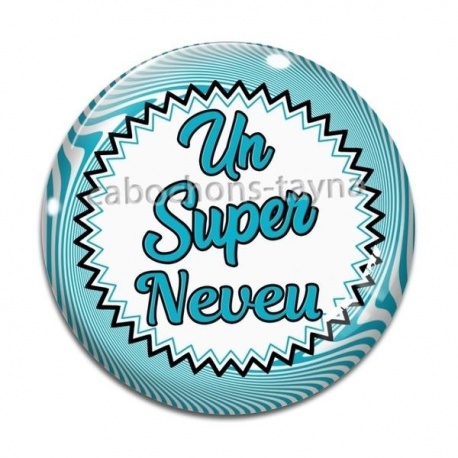 Cabochon Verre - un super neveu