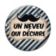 Cabochon Verre - un neveu qui déchire