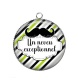 Pendentif Cabochon Argent - un neveu exceptionnel