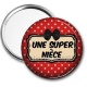 Miroir de poche - une super nièce