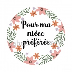 pour ma nièce préférée