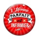Cabochon Verre - l'homme parfait est infirmier