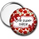 Miroir de poche - une super nièce