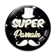 Cabochon Verre - super parrain