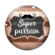 Cabochon Verre - super parrain