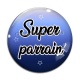 Cabochon Verre - super parrain