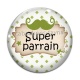 Cabochon Verre - super parrain