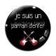 Cabochon Verre - je suis un parrain d'enfer