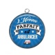 Pendentif Cabochon Argent - l'homme parfait est ambulancier