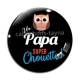 Cabochon Verre - un papa super chouette