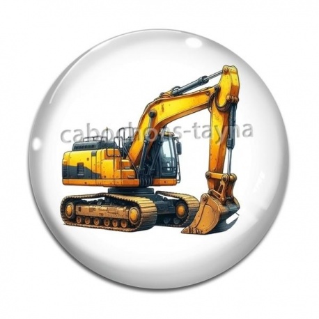 Cabochon Verre - tractopelles