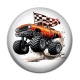 Cabochon Résine - Monster truck