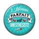 Cabochon Résine - l'homme parfait est anesthésiste