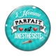Cabochon Verre - l'homme parfait est anesthésiste