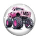Cabochon Verre - Monster truck