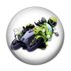 Cabochon Résine - moto
