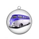 Pendentif Cabochon Argent - van