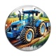 Cabochon Verre - tracteur