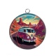 Pendentif Cabochon Argent - VAN