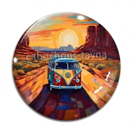 Cabochon Verre - VAN