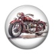 Cabochon Résine - moto