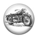 Cabochon Résine - moto
